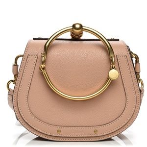 Chloe Nile Small Bracelet Bag Biscotti